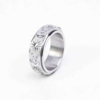 Celeste Anxiety Ring Silver